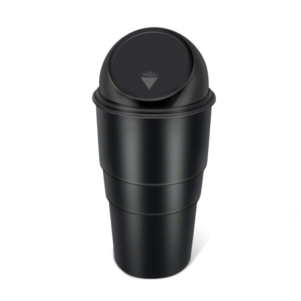 Oblivion car dustbin | Plastic Car Dust Bins - car accessories 2025 | Dustbin For Car | Car Trash Bin | Car Trash Can | Mini Car Trash Bin | Portable Trash Can For Car | (Black)